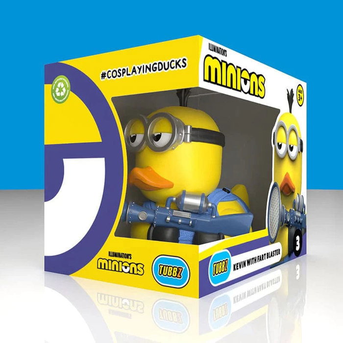 Minions Tubbz Figura PVC Kevin (Fart Blaster) Boxed Edition 10 cm