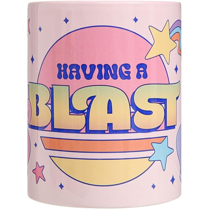 PYRAMID Taza funda de peluche Angel & Stitch Disney 440ml Cerámica Nylon Microondas Lavavajillas