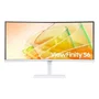 Samsung ViewFinity S6 S34C650TAU Monitor Curvo 34" Ultra WQHD (3440x1440) 1000R 100Hz HDR10 VA Thunderbolt 4 90W Altavoces Regulable en Altura Blanco