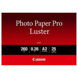 Canon Papel Fotográfico Pro Luster LU-101 A2 260 g/m², 25 hojas