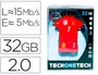 Tech on tech Memoria USB Selección Fútbol España Mundial Brasil 32 GB