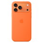 Apple iPhone 17 Pro Max - Funda de silicona con MagSafe - Naranja