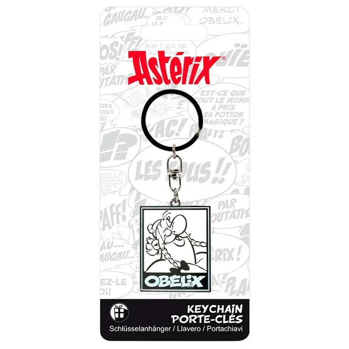 Abystyle Llavero Astérix & Obelix Obelix en Metal Abystyle Llavero Astérix & Obelix Obelix en Metal