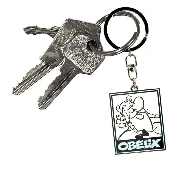 Abystyle Llavero Astérix & Obelix Obelix en Metal Abystyle Llavero Astérix & Obelix Obelix en Metal