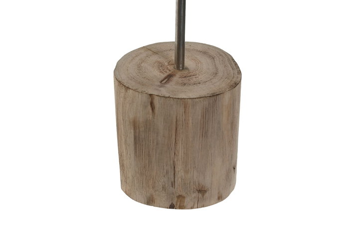 DKD Home Decor Escultura de Pez en Resina y Mango, Blanco y Natural DKD Home Decor Escultura de Pez en Resina y Mango, Blanco y Natural