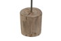 DKD Home Decor Escultura de Pez en Resina y Mango, Blanco y Natural