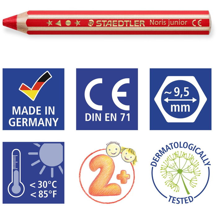 STAEDTLER Buddy Cubo 36 Lápices de Colores Acuarelables STAEDTLER Buddy Cubo 36 Lápices de Colores Acuarelables