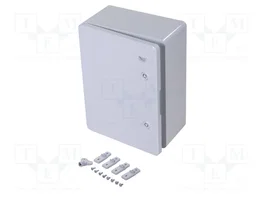 PAWBOL Carcasa de pared en policarbonato gris 300x400x170mm
