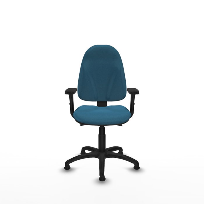 PIQUERAS Y CRESPO Silla de oficina Algarra Verde petróleo con mecanismo Asincro PIQUERAS Y CRESPO Silla de oficina Algarra Verde petróleo con mecanismo Asincro