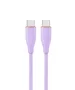 Gembird Cable USB-C a USB-C 1,5m Púrpura CC-USB2S-CMCM-1.5M-P