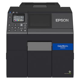 Epson ColorWorks CW-C6000Ae - Impresora de Etiquetas a Color, Inyección de Tinta, 119 mm/s, 1200x1200 DPI, Ancho 10.8 cm, USB, Ethernet