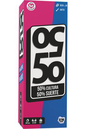 Asmodee Juego de mesa 50 50