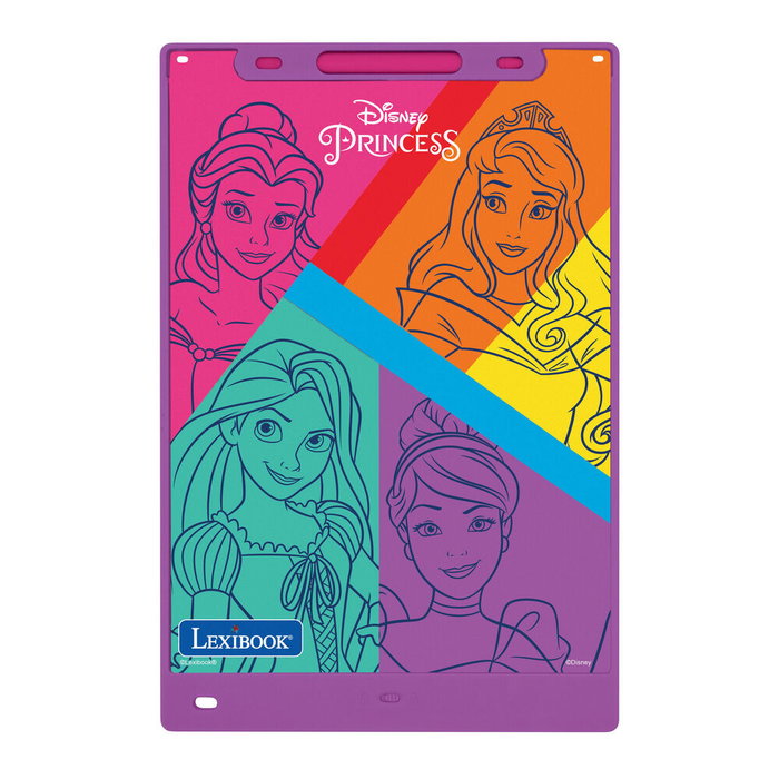 Lexibook Tableta Tinta Electrónica Princesas Disney 28cm Incluye Lápiz Óptico y 6 Plantillas