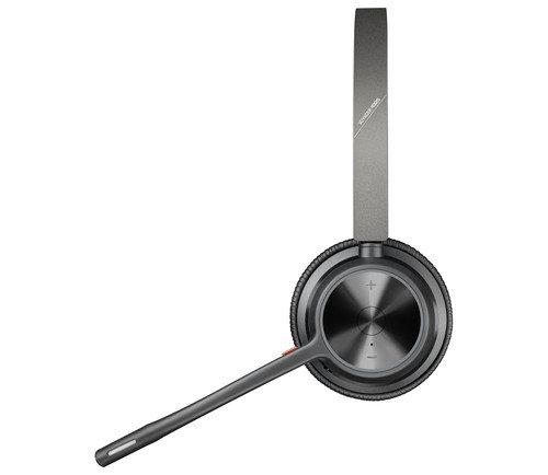 Poly Voyager 4320 USB-C con adaptador BT700 y soporte de carga, Negro