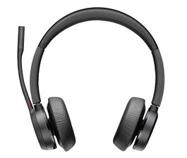 Poly Voyager 4320 USB-C Negro con Adaptador BT700 y Soporte de Carga