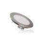 Placa LED 9W Blanco Frío Níquel Satinado