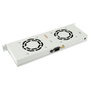 Lanview Logon RAF300WH Módulo de Ventilador de Montaje en Rack con 2 Ventiladores y Termostato Digital 1U