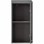 Trendteam Mueble de baño alto AMANDA - 1 puerta - Gris