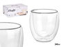 Vivalto Vaso de Agua de Borosilicato Transparente 245 ml, Dimensiones 8 x 8 x 8 cm (Set de 24)