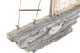 DKD Home Decor Figura MDF Velero Azul