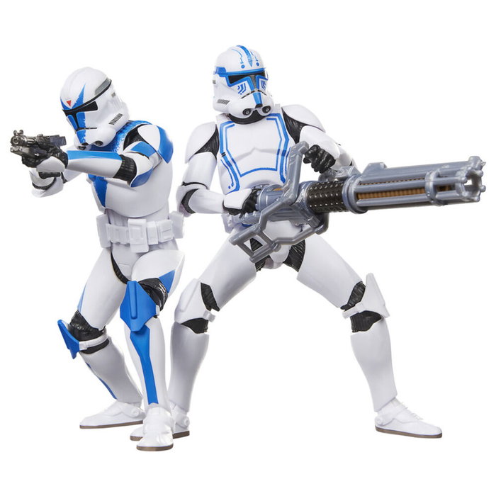 HASBRO Blister 2 figuras Clone Trooper Dogma & Clone Trooper Hardcase Star Wars 15cm