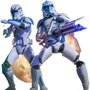 HASBRO Blister 2 figuras Clone Trooper Dogma & Clone Trooper Hardcase Star Wars 15cm