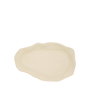 Summa Oyster Crema Set de 6 Platos Llanos Abstract 23x15 cm