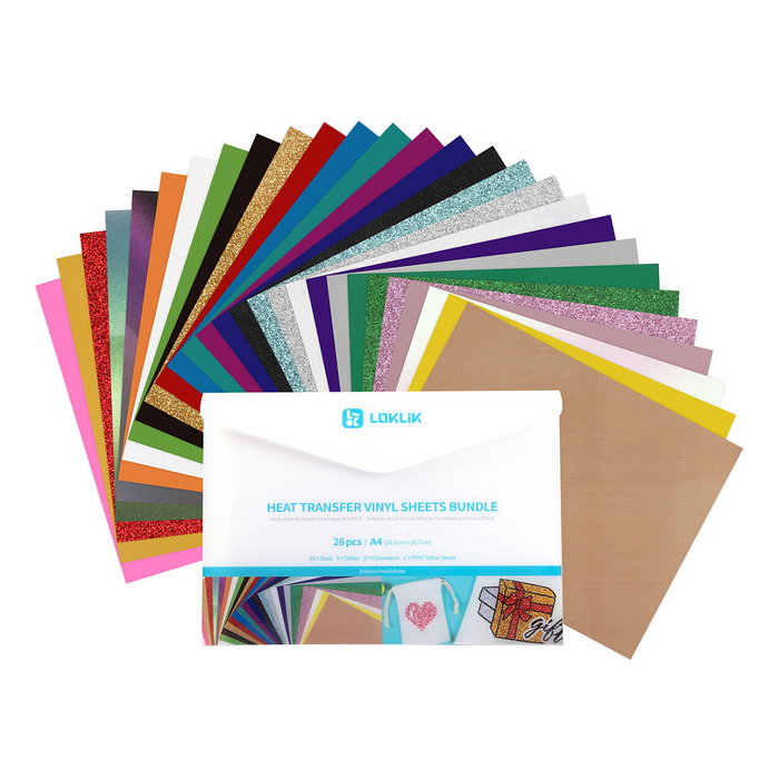 LOKLiK Europe LOKLiK Plotterfolie Materialbündel (A4)