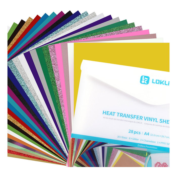 LOKLiK Europe LOKLiK Plotterfolie Materialbündel (A4)