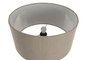 DKD Home Decor Lámpara de Sobremesa Teca y Hierro 45x45x72