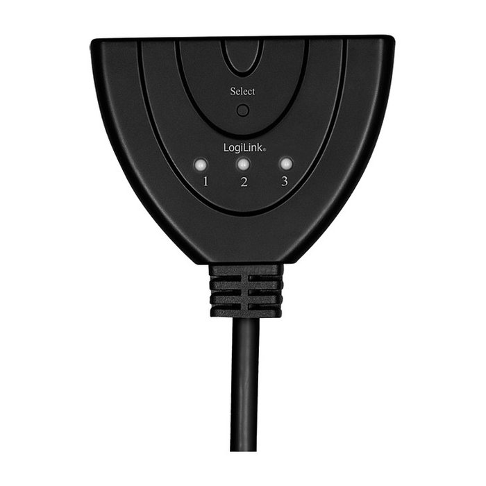LogiLink Switch HDMI de 3 puertos bidireccional 4K/30Hz con CEC LogiLink Switch HDMI de 3 puertos bidireccional 4K/30Hz con CEC