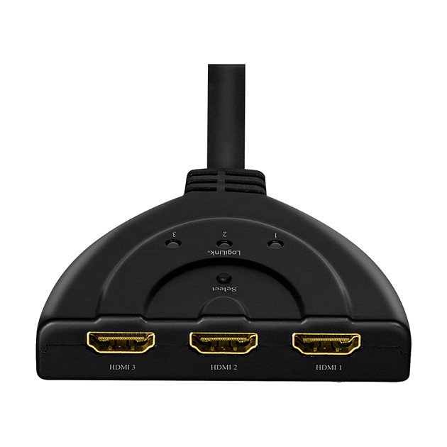 LogiLink Switch HDMI de 3 puertos bidireccional 4K/30Hz con CEC LogiLink Switch HDMI de 3 puertos bidireccional 4K/30Hz con CEC
