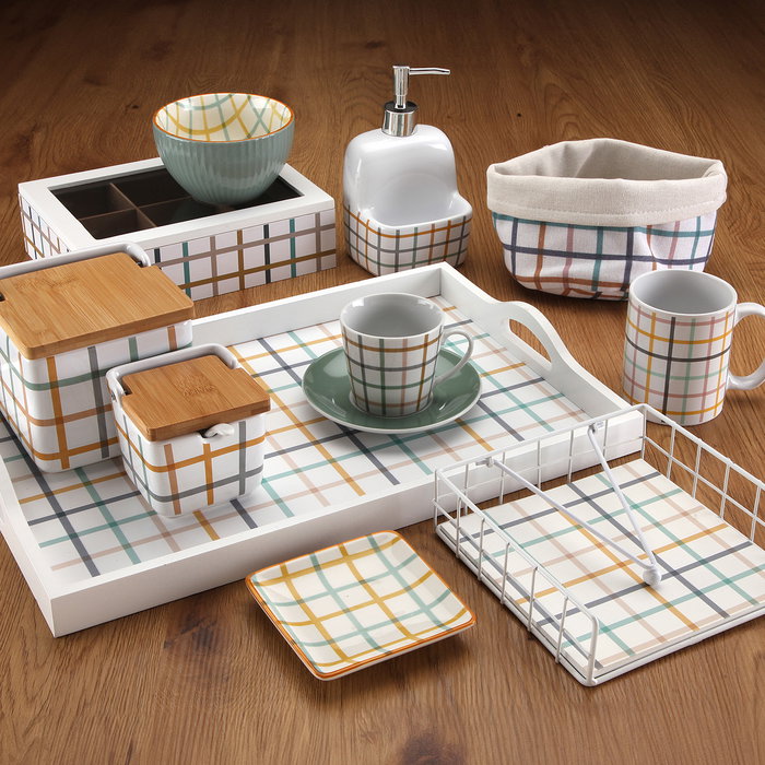 Dispensador de Jabón Versa Cerámica 9,4 x 17,8 x 10,5 cm