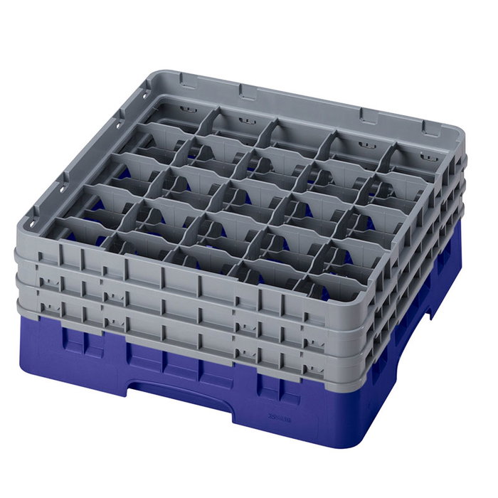 CAMBRO Cesta de lavado 25 compartimentos 3 alturas Azul marino CAMBRO Cesta de lavado 25 compartimentos 3 alturas Azul marino