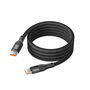 Cable USB KSIX Negro 1 m