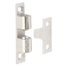 HERRAJES ALK Golpete 50 Latón Níquel Satinado