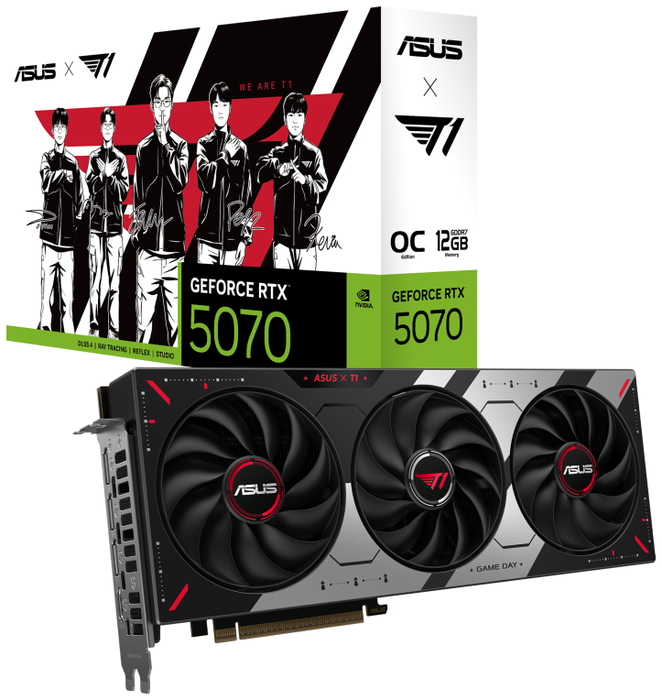 ASUS GeForce RTX 5070 T1 Gaming 12 GB GDDR7