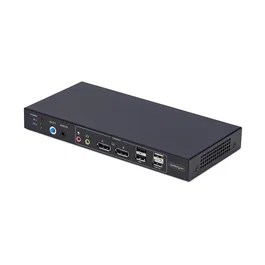 Switch kvm displayport de 2 puertos y 2 pantallas - 4k 60hz