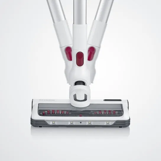 Severin HV 7166 S'Power Aspiradora Escoba 2 en 1 Inalámbrica, Rojo y Blanco Severin HV 7166 S'Power Aspiradora Escoba 2 en 1 Inalámbrica, Rojo y Blanco