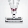 Severin HV 7166 S'Power Aspiradora Escoba 2 en 1 Inalámbrica, Rojo y Blanco