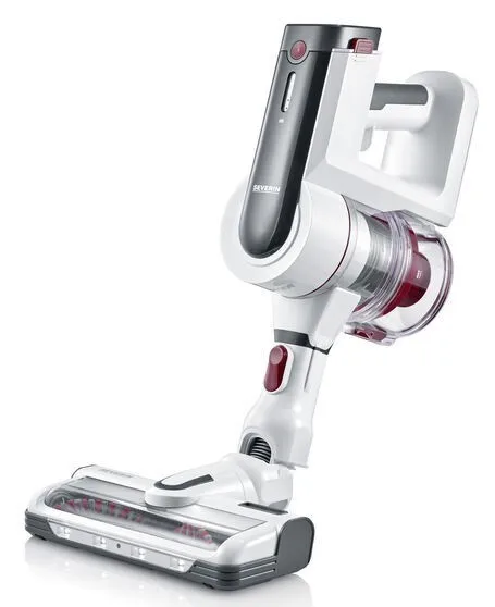 Severin HV 7166 S'Power Aspiradora Escoba 2 en 1 Inalámbrica, Rojo y Blanco Severin HV 7166 S'Power Aspiradora Escoba 2 en 1 Inalámbrica, Rojo y Blanco