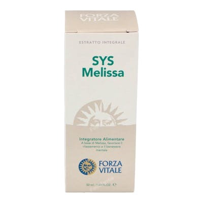 FORZA VITALE Sys.Melisa 50ml Favorece la Relajación y el Bienestar Mental FORZA VITALE Sys.Melisa 50ml Favorece la Relajación y el Bienestar Mental