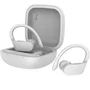 Daewoo Auriculares Deportivos Bluetooth Inalámbricos DW2023, Blanco, Estuche de Carga, Autonomía 20H, Bluetooth 5.0, Control de Música y Llamadas