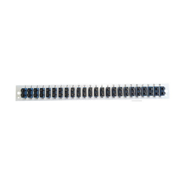 EFB Elektronik SB-FP-24SC-D-V-OM3 Placa frontal con 24 x SC Duplex OM3 vertical, gris EFB Elektronik SB-FP-24SC-D-V-OM3 Placa frontal con 24 x SC Duplex OM3 vertical, gris