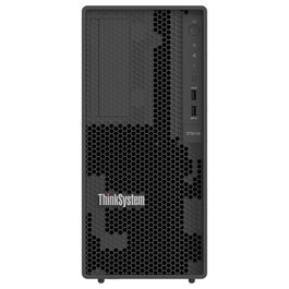 Lenovo ThinkSystem ST50 V3 Server Xeon E-2434 (4C/5GHz), 32 GB DDR5 RAM, 1.92 TB SATA SSD, TPM 2.0, Torre Negra