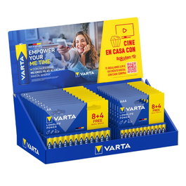 Varta Expositor de cartón de sobremesa Longlife Power, 21 blisters