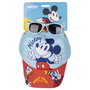 Cerdá Gorra 51 cm y Gafas de Sol Infantiles Mickey para Niños de 2 a 8 Años Color Azul