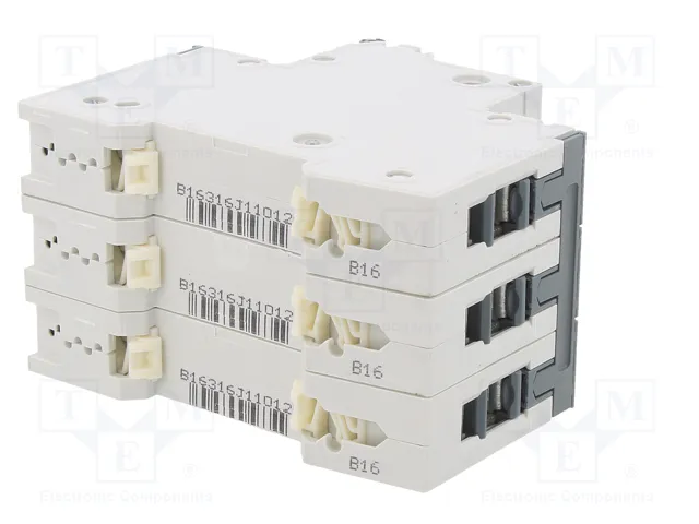 SIEMENS 5SY6 5SY6316-6 Interruptor magnetotérmico 16A 3 polos 6kA