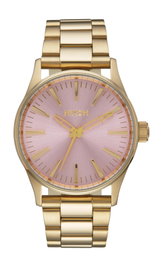 NIXON Sentry 38 SS Light Gold / Pink A4502360