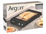 Argon Tostador Plano Negro 600W Rectangular 38 x 25 x 6.5 cm (Set de 6)
